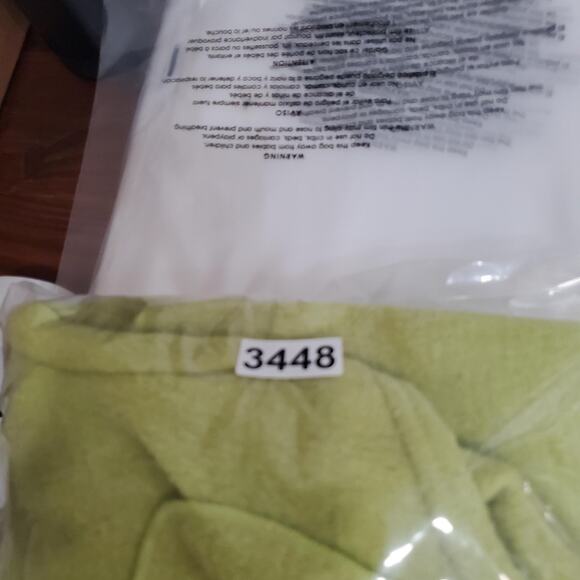 Additions by Chico's Jacket Womens Large Green Wool Open Front Cardigan Blazer - Picture 6 of 6